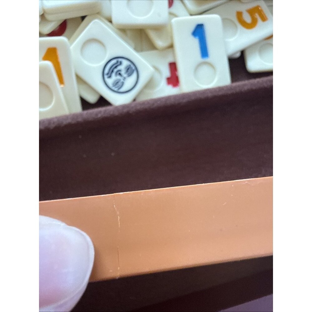 Vintage Rummikub Rummy Tile Game With Carry Case 106 Tiles - Picture 6 of 16